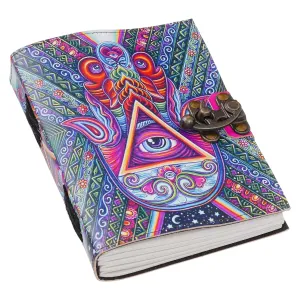 Vintage Leather Diary for Personal Writing Use