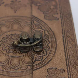 Classic Cardboard Journal with String Closure Handmade