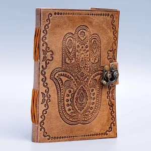 Unruled Cardboard Diary Handmade with 200 Pages