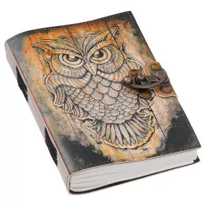Vintage Printed Cardboard Writing Journal Notebook
