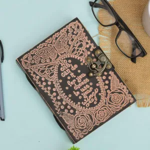 Handcrafted Leather Diary for Travel and...