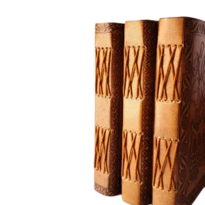 Classic Vintage Leather Notebook for Students and Writers