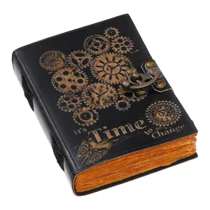 Premium Antique String Closure Leather Travel Journal