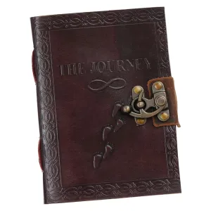 Deckle Edge Handmade Leather Writing Diary Notebook
