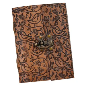 Handmade Genuine Leather Sketch Diary for Artists
