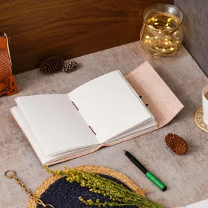 Antique Style Handmade Leather Diary with 200 Blank Pages