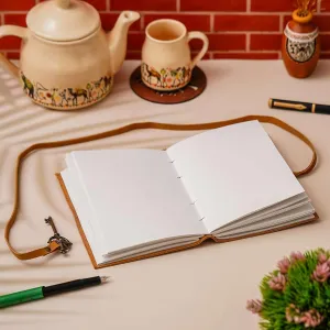 Genuine Leather Writing Journal for Personal and Office Use