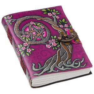 Vintage Style Handmade Leather Diary 200 Pages Notebook