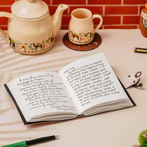 Handmade Vintage Leather Diary Journal 200 Unruled Pages