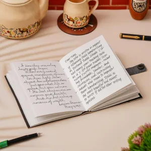 Handmade Vintage Leather Diary 200 Unruled Pages