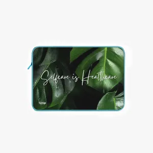 "Selfcare is healthcare" Laptop Sleeves:...