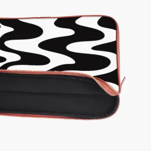 "Black and white Abstract" Laptop Sleeve...