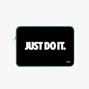 "Just Do It" Laptop Sleeves:Bold Modern...