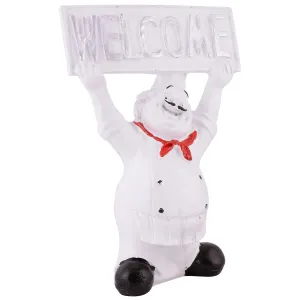 Cute Chef Figurine Miniature Resin Showpiece for Home Decor