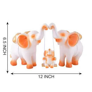 Premium Elephant Resin Figurines for Modern Home Decor
