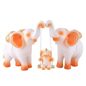 Premium Elephant Resin Figurines for Modern Home Decor
