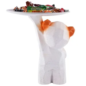 Whimsical Cool Bear Statue for Living Room or Bedroom