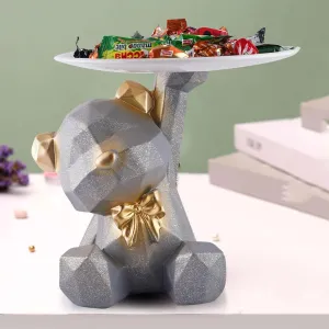 Playful Bear Figurine Showpiece for Home...