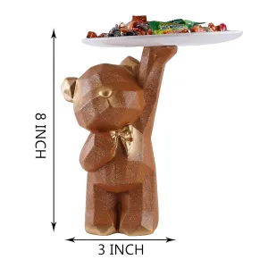 Cute Bear Figurine Decoration for Living Room or Study