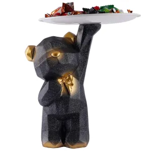 Charming Cool Bear Showpiece for Home Shelf Display