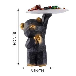 Charming Cool Bear Showpiece for Home Shelf Display