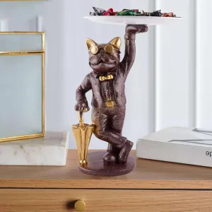 Resin Decorative Cool Dog Storage Holder...