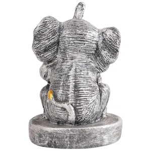Resin Elephant Musical Home Decor Showpiece