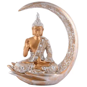 Gautam Buddha Statue Feng Shui Vastu Idol Decor Black