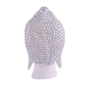 Gautam Buddha Statue Feng Shui Vastu Decorative Idol White Color