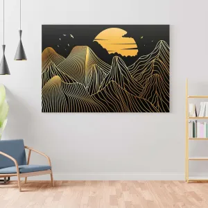 Morden Art Painting For Wall Decoration With Frame Canvas Painting For Living Room