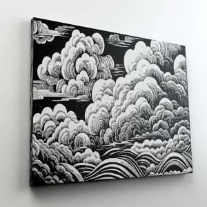 Morden Art Painting For Wall Decoration With Frame Canvas Painting For Living Room