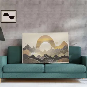 Morden Art Painting For Wall Decoration With Frame Canvas Painting For Living Room