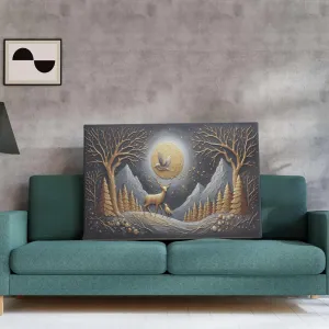 Morden Art Painting For Wall Decoration With Frame Canvas Painting For Living Room