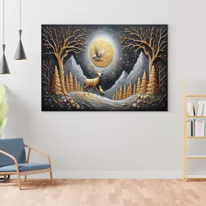 Morden Art Painting For Wall Decoration With Frame Canvas Painting For Living Room