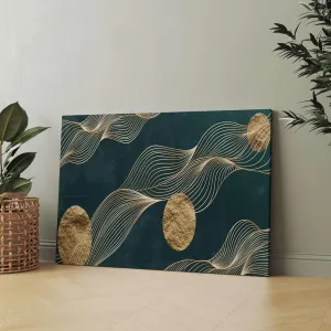 Modern Art Canvas Wall Painting with Frame for Living Room