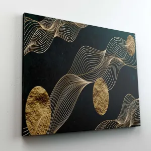 Modern Art Canvas Wall Painting with Frame for Living Room