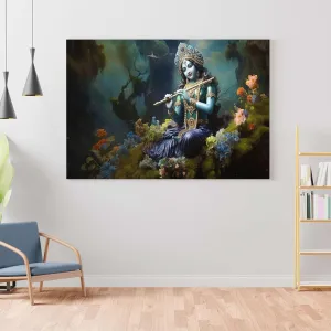 Radha Krishna Paintings For Wall Decorat...