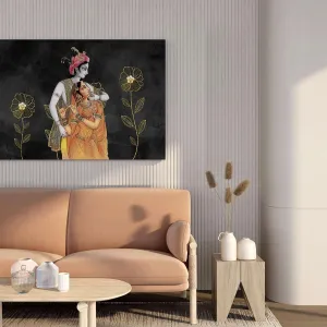 Radha Krishna Paintings For Wall Decorat...