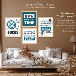 Framed Painting Set of Four for Wall Painting Decoration