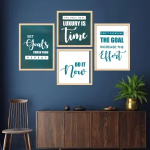 Framed Painting Set of Four for Wall Pai...