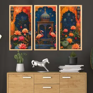 Wall Paintings Set of Three for Wall Dec...