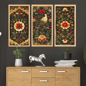 Wall Paintings Set of Three for Wall Dec...