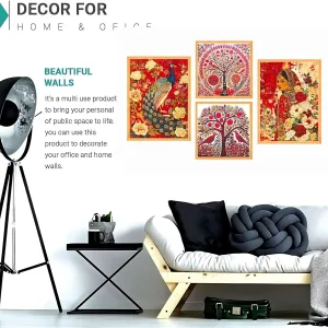 Wall Paintings Set of Four for Wall Dacoration Large Framed Wall Paintings