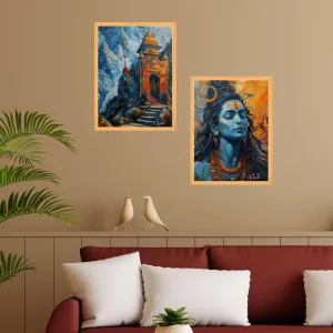 Wall Paintings Set of Two for Wall Dacor...