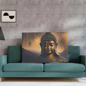 Buddha Paintings For Wall Decoration With Frame Canvas Painting For Living Room