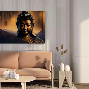 Buddha Paintings For Wall Decoration With Frame Canvas Painting For Living Room