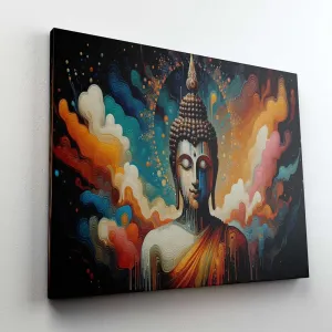 Buddha Paintings For Wall Decoration With Frame Canvas Painting For Living Room