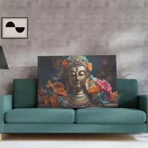 Buddha Paintings For Wall Decoration With Frame Canvas Painting For Living Room