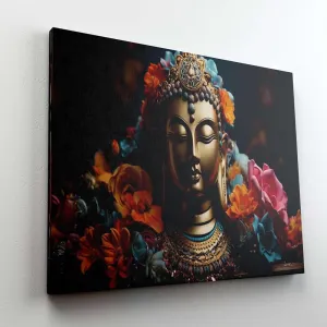 Buddha Paintings For Wall Decoration With Frame Canvas Painting For Living Room