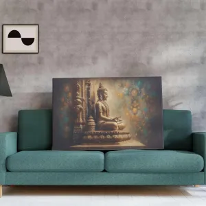 Buddha Paintings For Wall Decoration With Frame Canvas Painting For Living Room